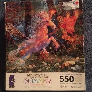 550 piece mystical unicorn puzzle
